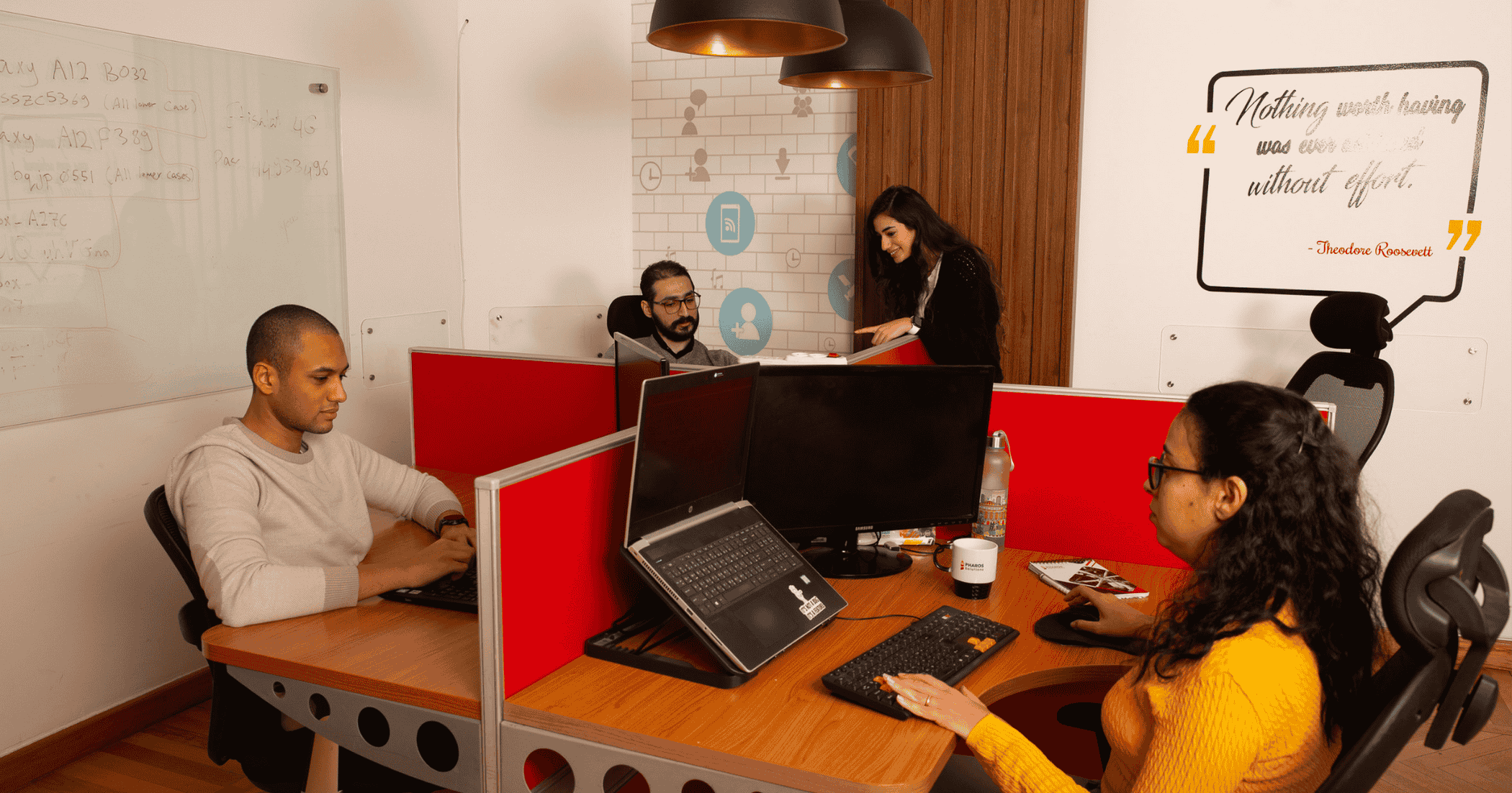 Tech Team at the Pharos Solutions Office